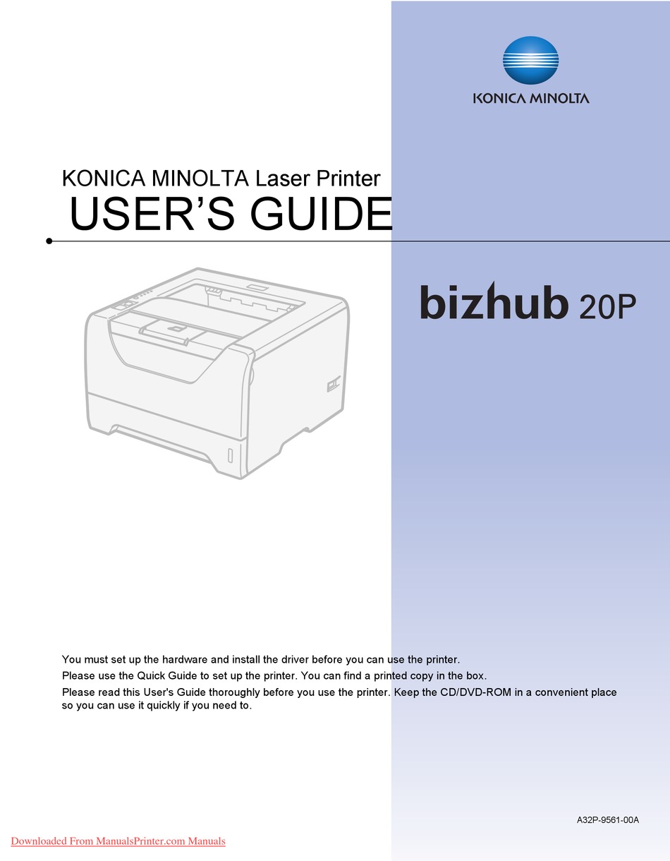 Bizhub 20P Driver Windows 10 / Konica Minolta Bizhub Pro ...