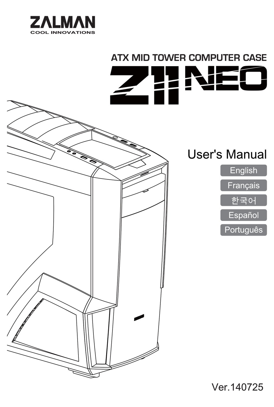 ZALMAN Z11NEO USER MANUAL Pdf Download | ManualsLib