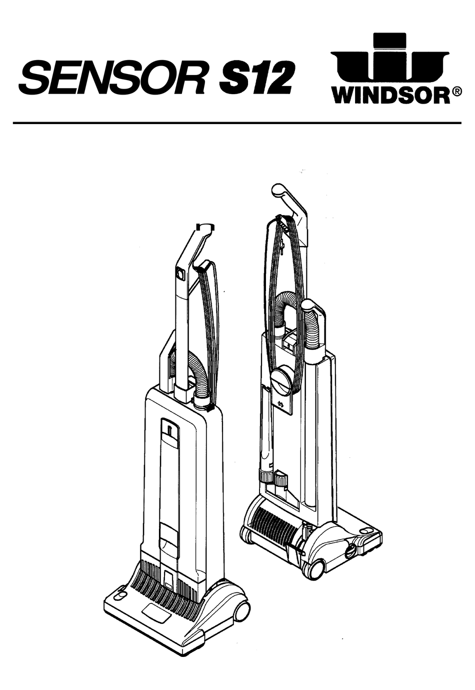 WINDSOR SENSOR S12 USER MANUAL Pdf Download | ManualsLib