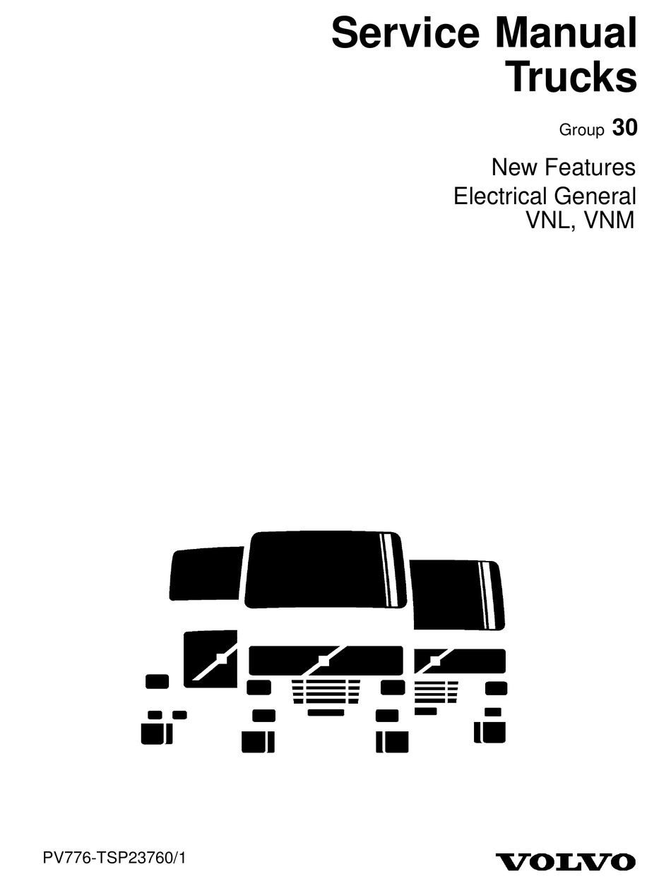 VOLVO VNL SERVICE MANUAL Pdf Download | ManualsLib  1999 Volvo Vnl Wiring Diagram    ManualsLib