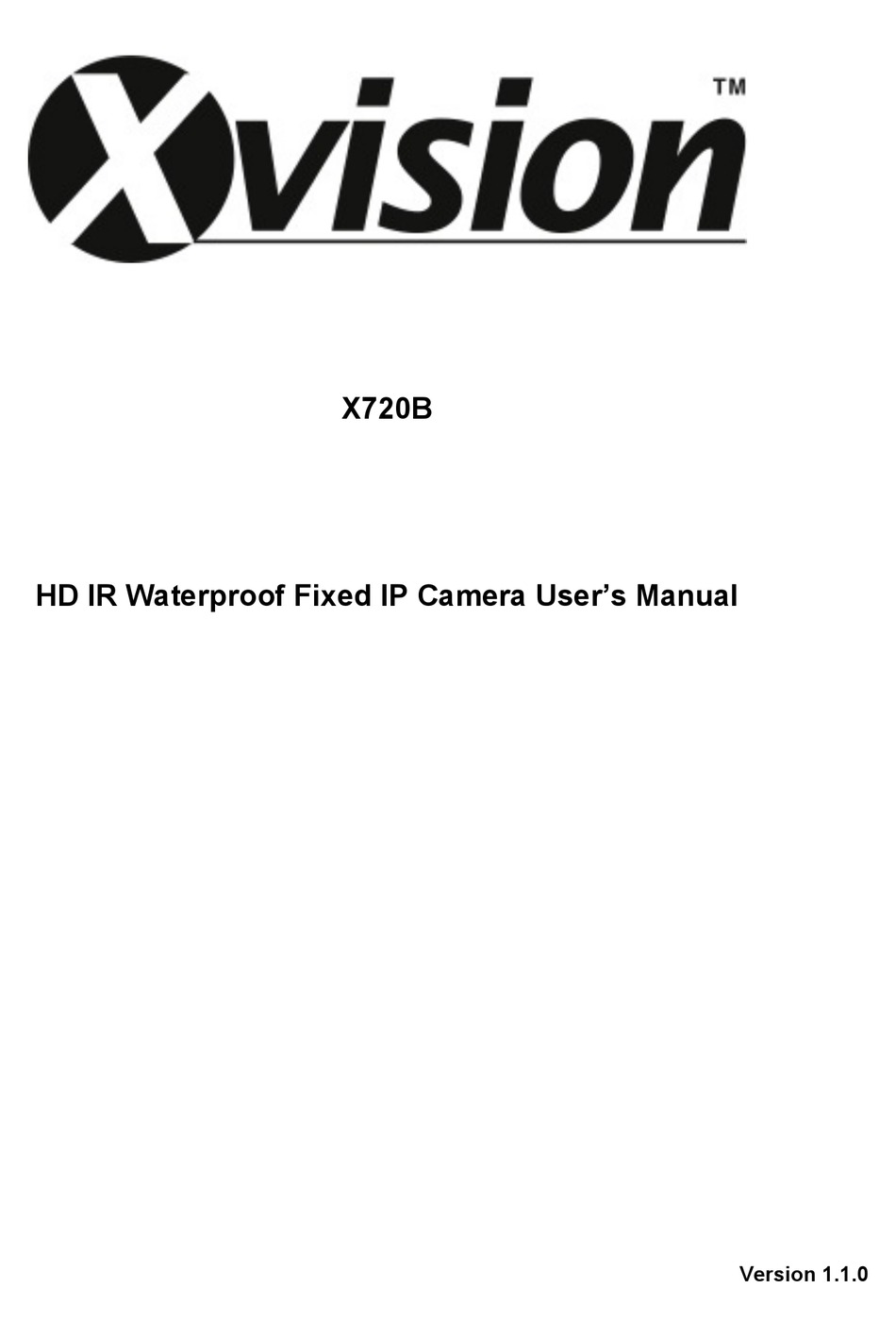 XVISION X720B USER MANUAL Pdf Download ManualsLib