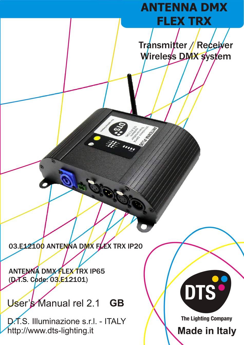 Dts Antenna Dmx Flex Trx User Manual Pdf Download Manualslib