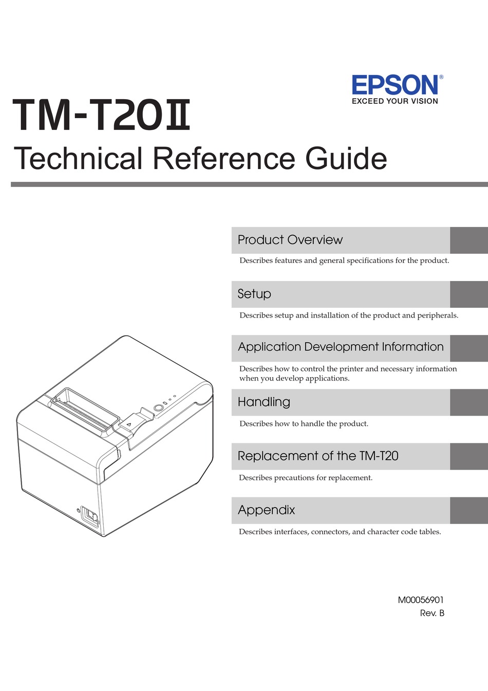 EPSON TMT20II TECHNICAL REFERENCE MANUAL Pdf Download ManualsLib