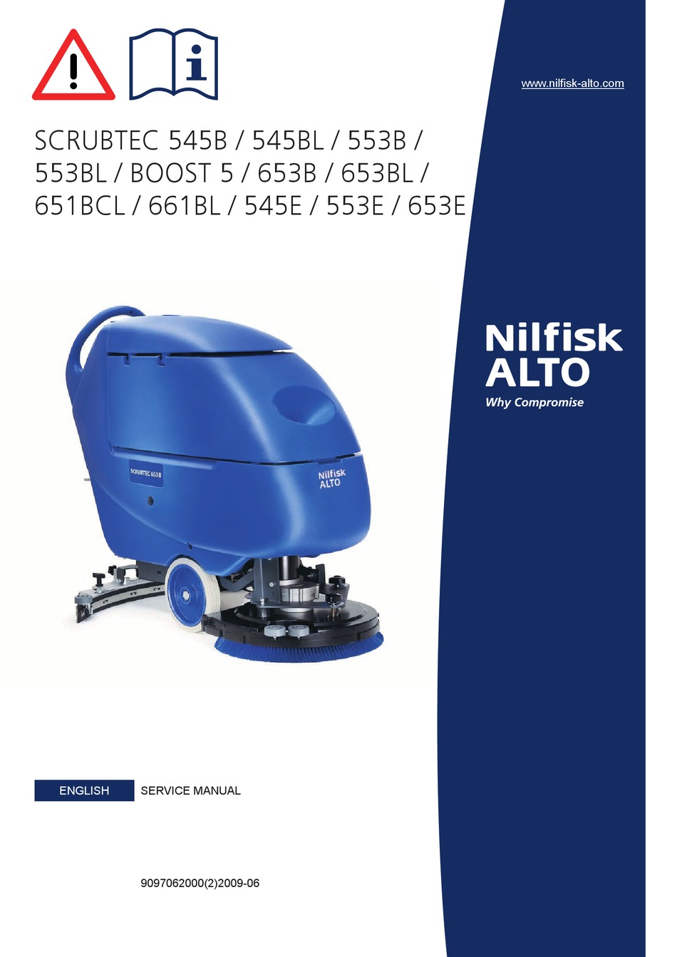 NILFISKALTO SCRUBTEC 545B SERVICE MANUAL Pdf Download ManualsLib