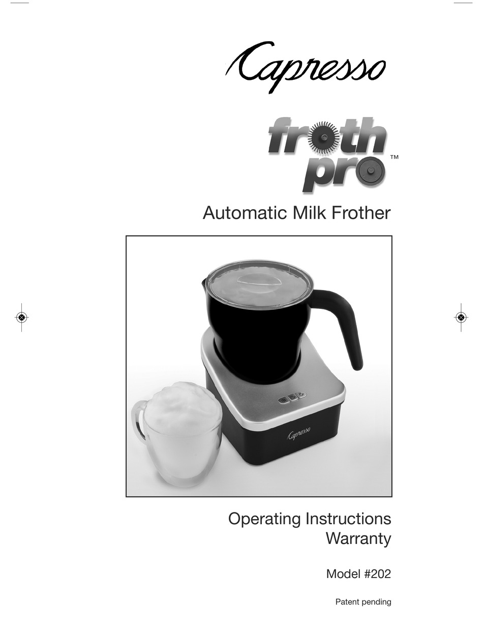 Automatic Milk Frother froth PRO Capresso