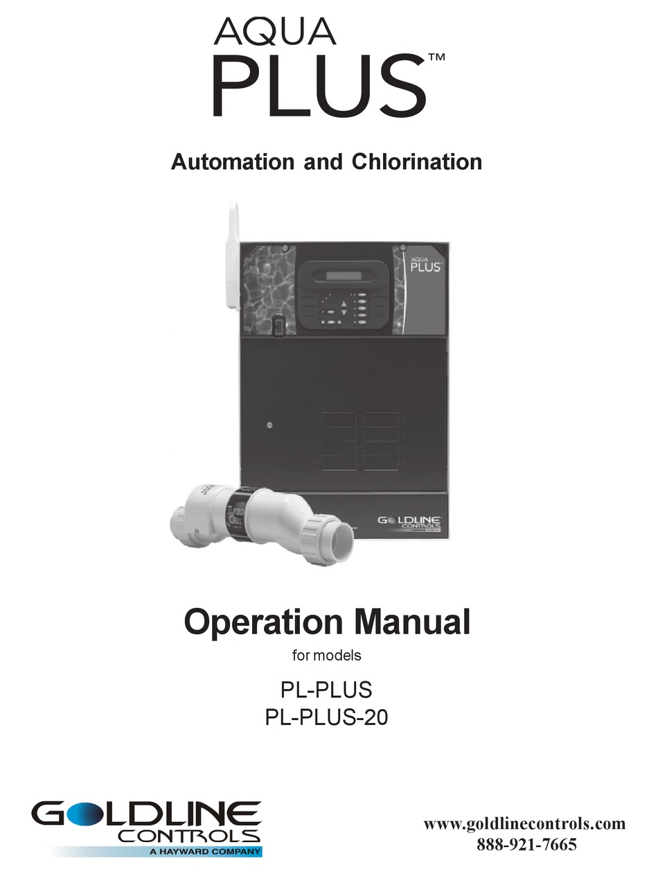 GOLDLINE PLPLUS OPERATION MANUAL Pdf Download ManualsLib