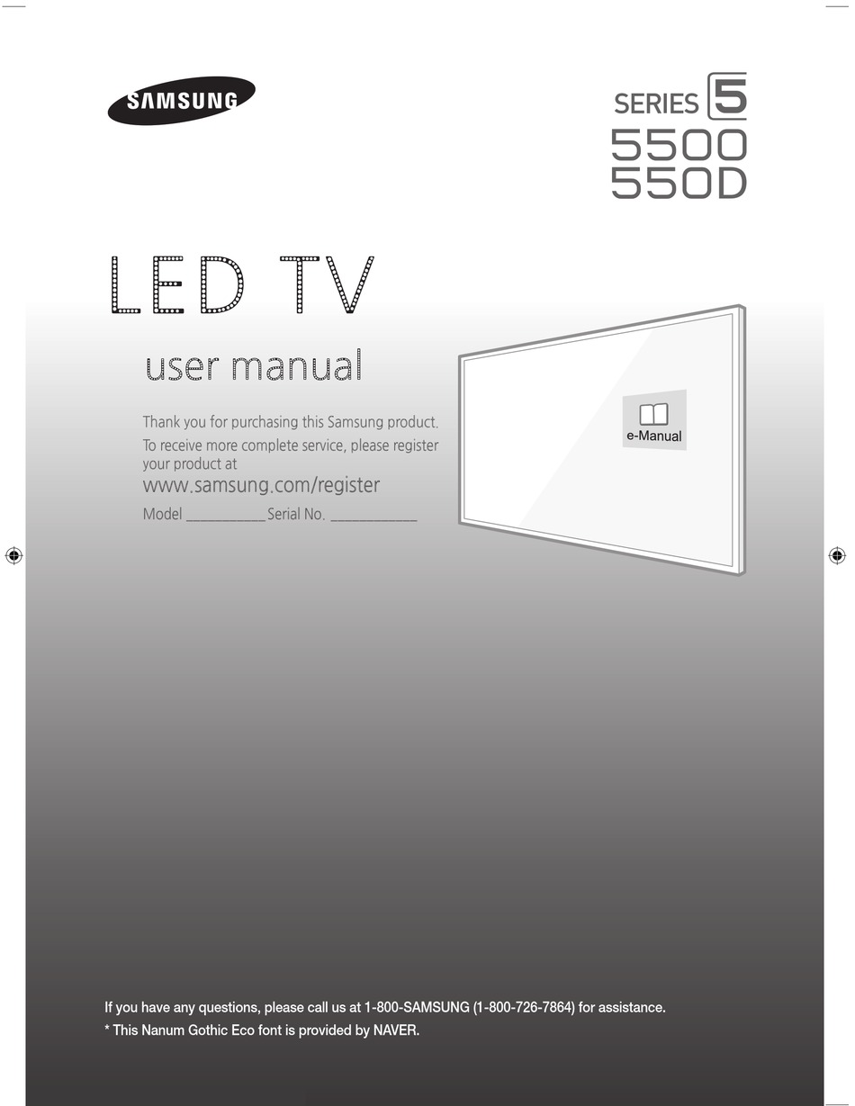 SAMSUNG 5500 USER MANUAL Pdf Download | ManualsLib