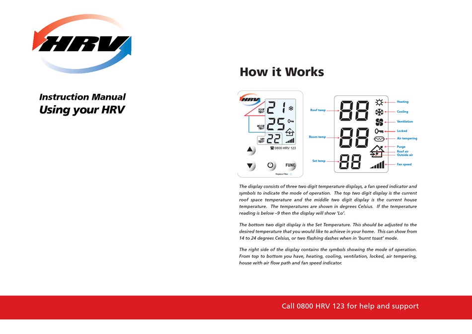 HVR TEMPERATURE CONTROLLER INSTRUCTION MANUAL Pdf Download ManualsLib