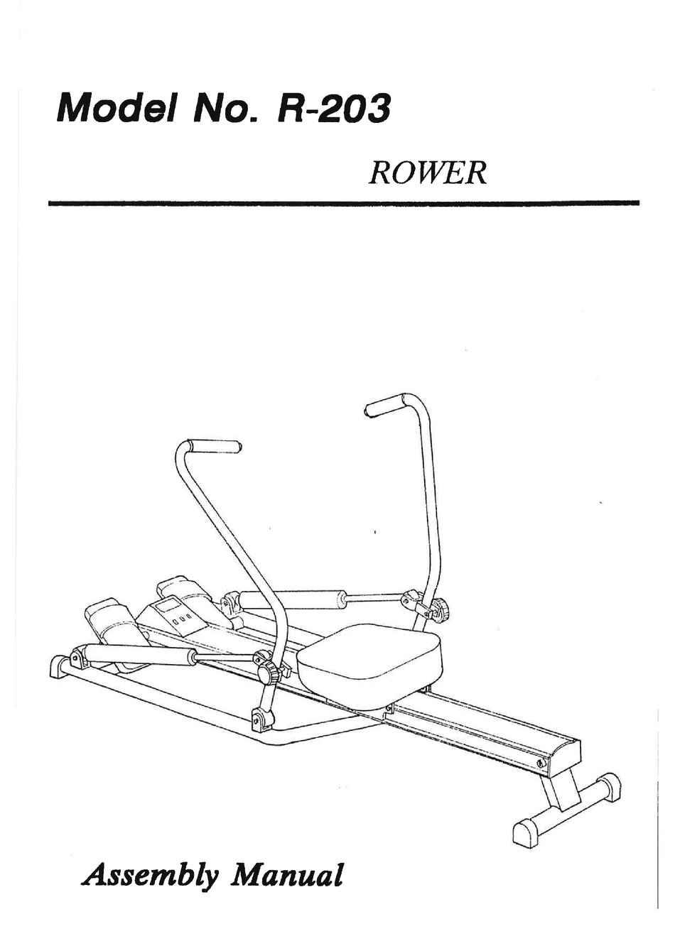 INFINITI FITNESS R203 ASSEMBLY MANUAL Pdf Download ManualsLib