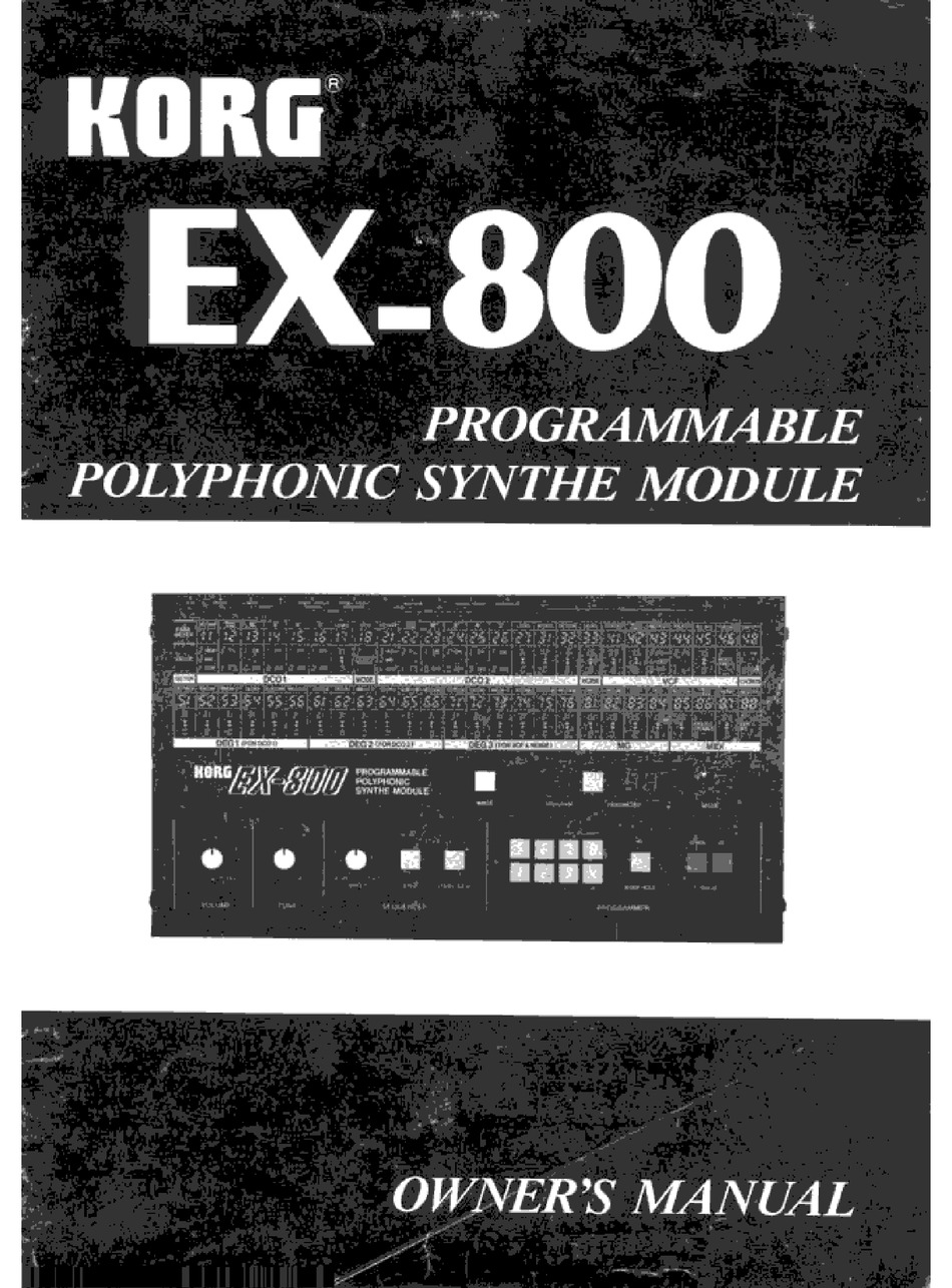 korg poly 800 module