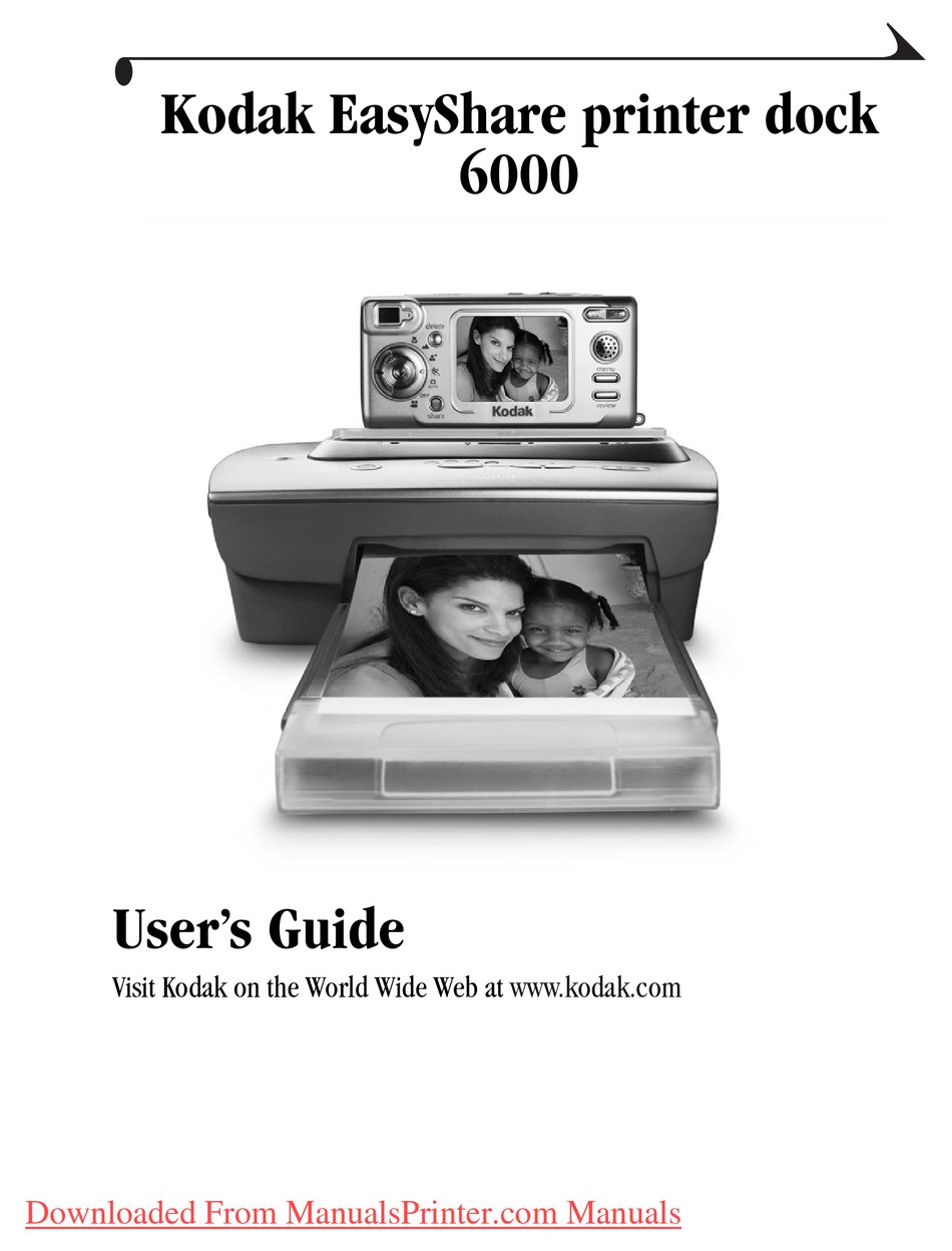 KODAK 6000 USER MANUAL Pdf Download | ManualsLib