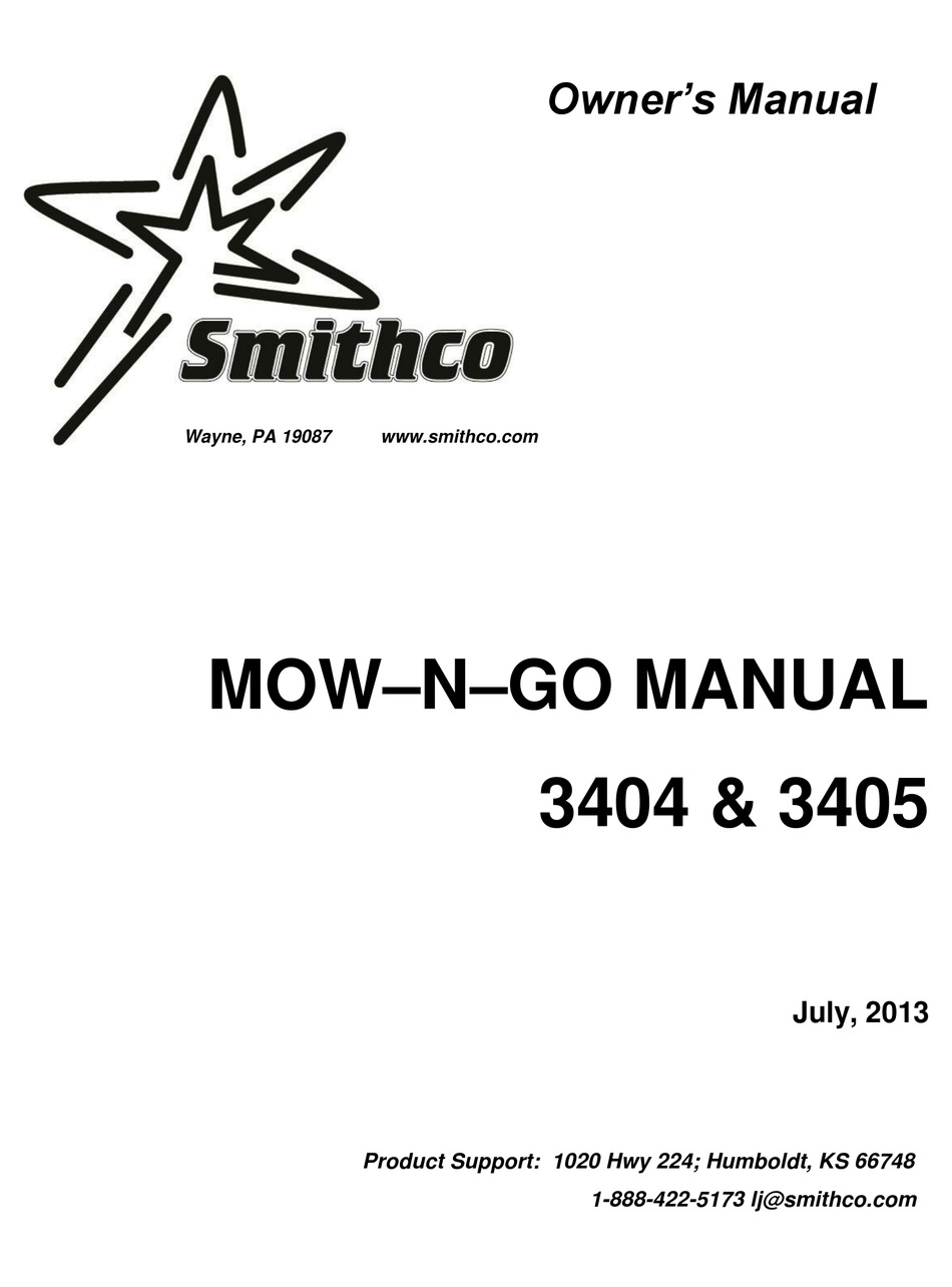 SMITHCO 3404 OWNER
