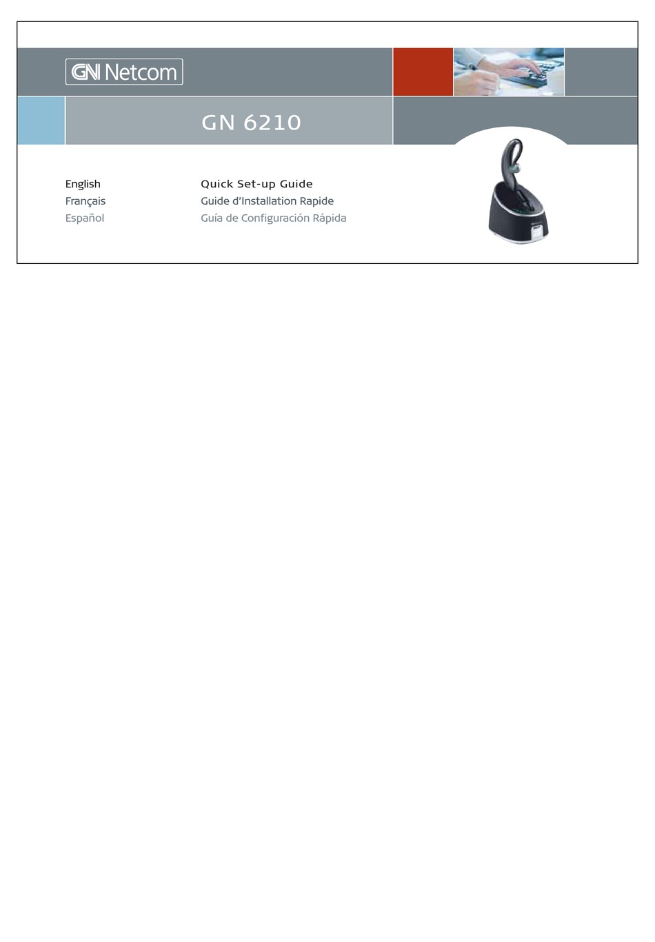 JABRA GN 6210 QUICK SETUP MANUAL Pdf Download | ManualsLib