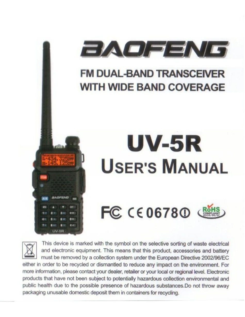 Как настроить рацию baofeng uv 82