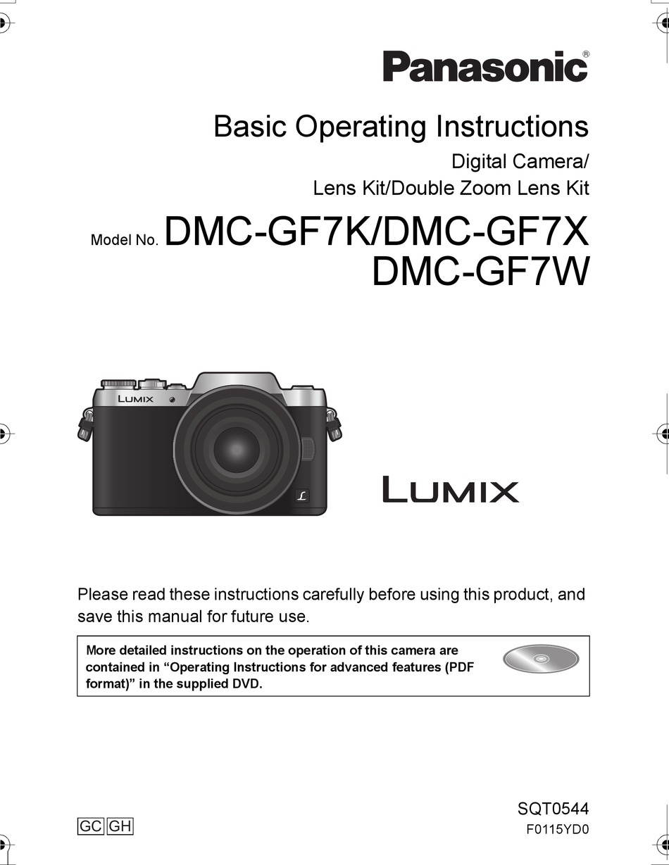 PANASONIC LUMIX DMC-GF7K BASIC OPERATING MANUAL Pdf Download | ManualsLib