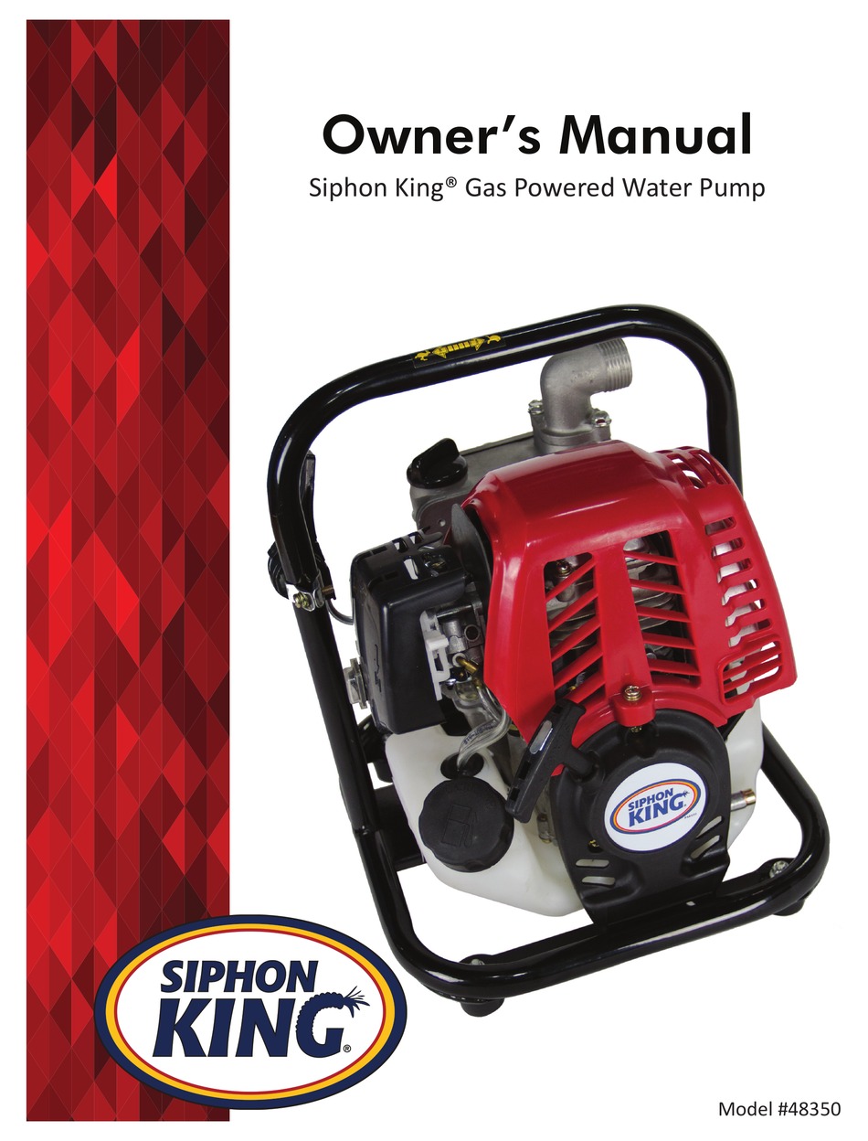 Siphon King 48350 Owners Manual Pdf Download Manualslib