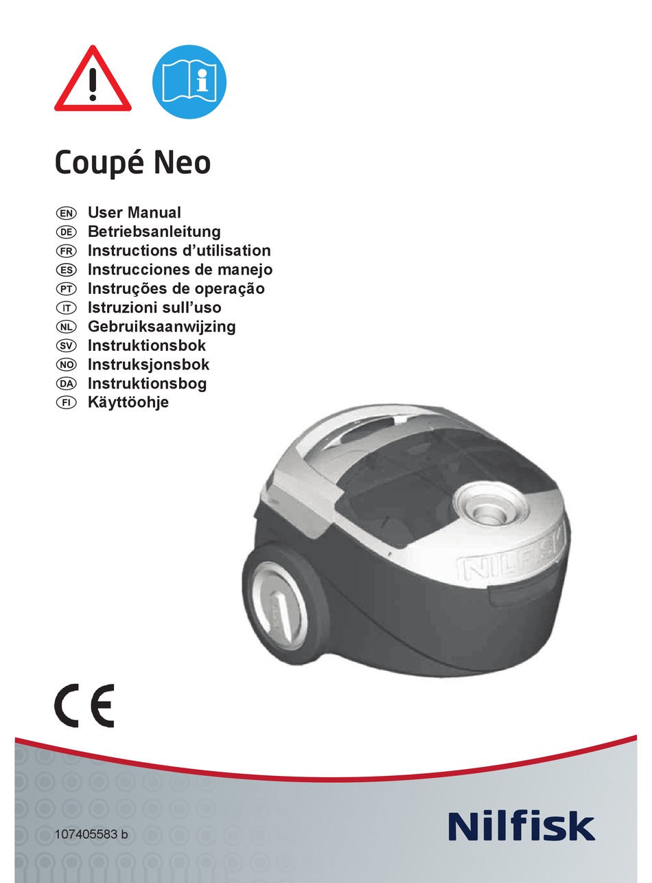 NILFISKADVANCE COUPÉ NEO USER MANUAL Pdf Download ManualsLib