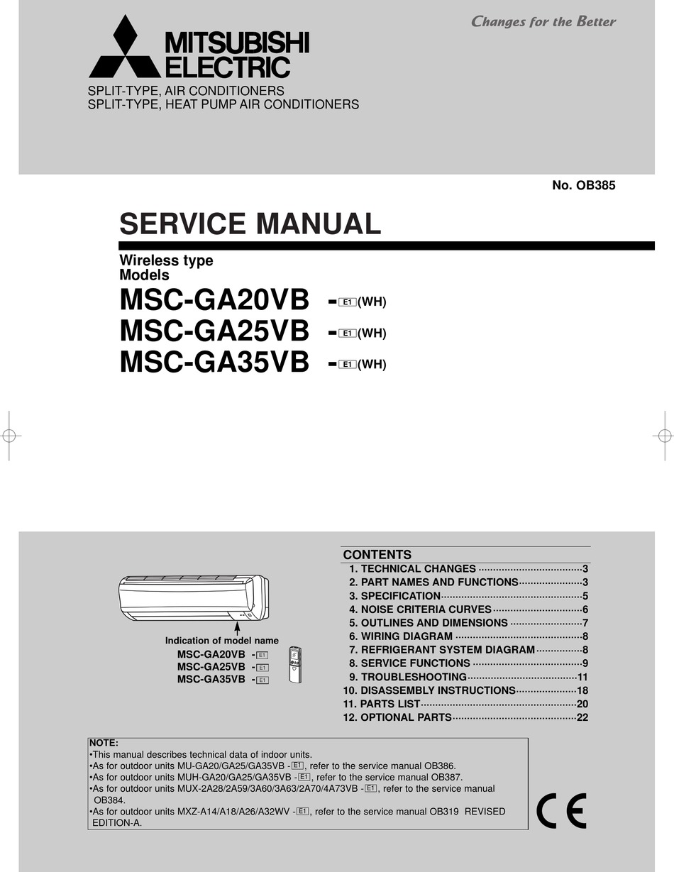 Схема подключения msc ga25vb