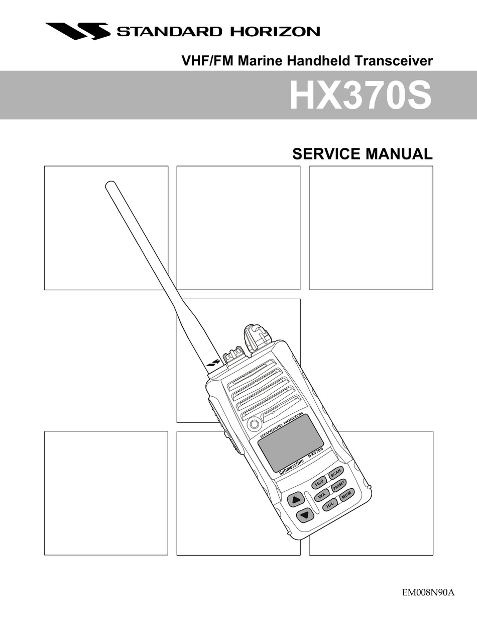 standard horizon hx300 diagram