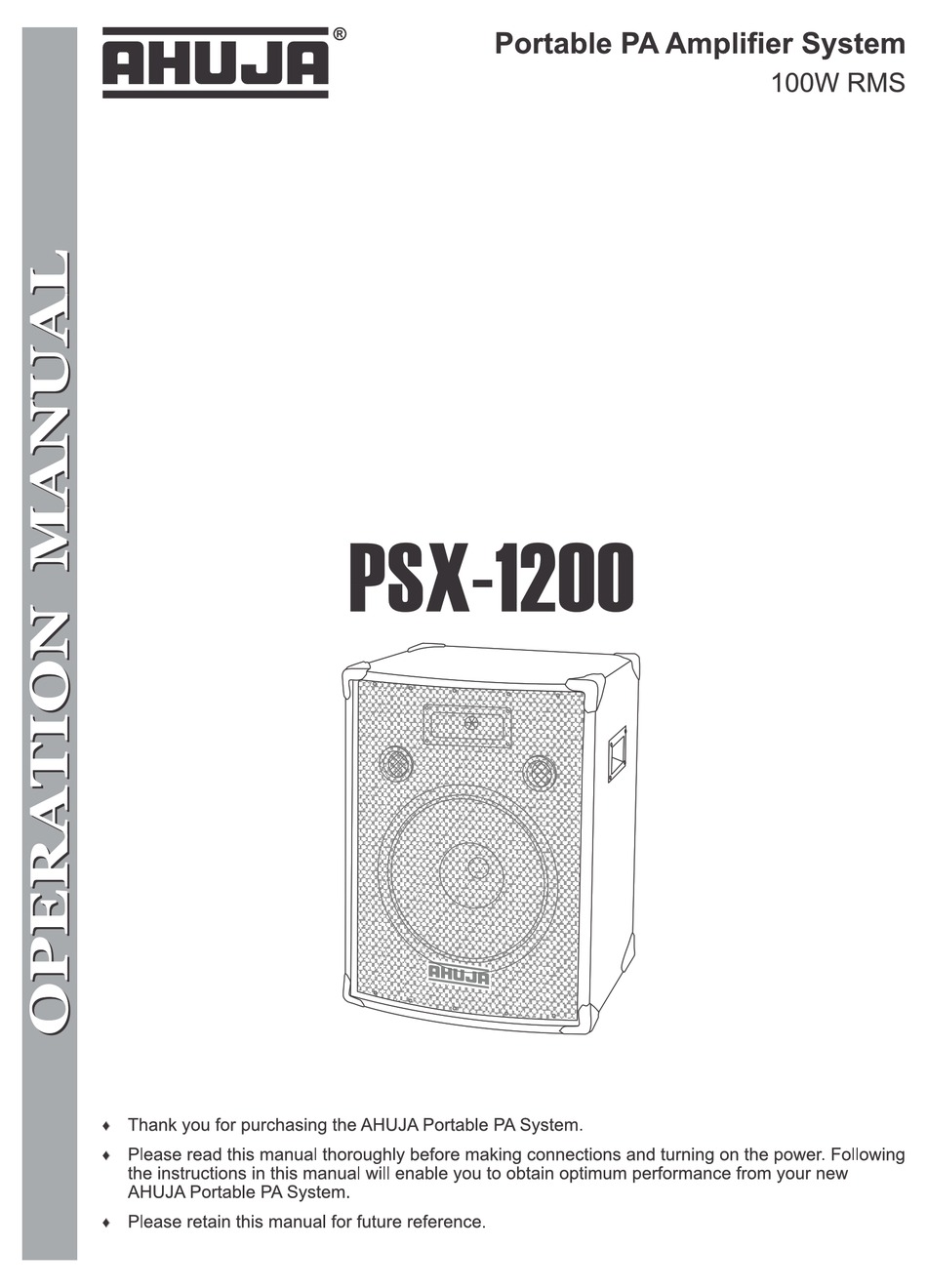 ahuja psx 1200 price