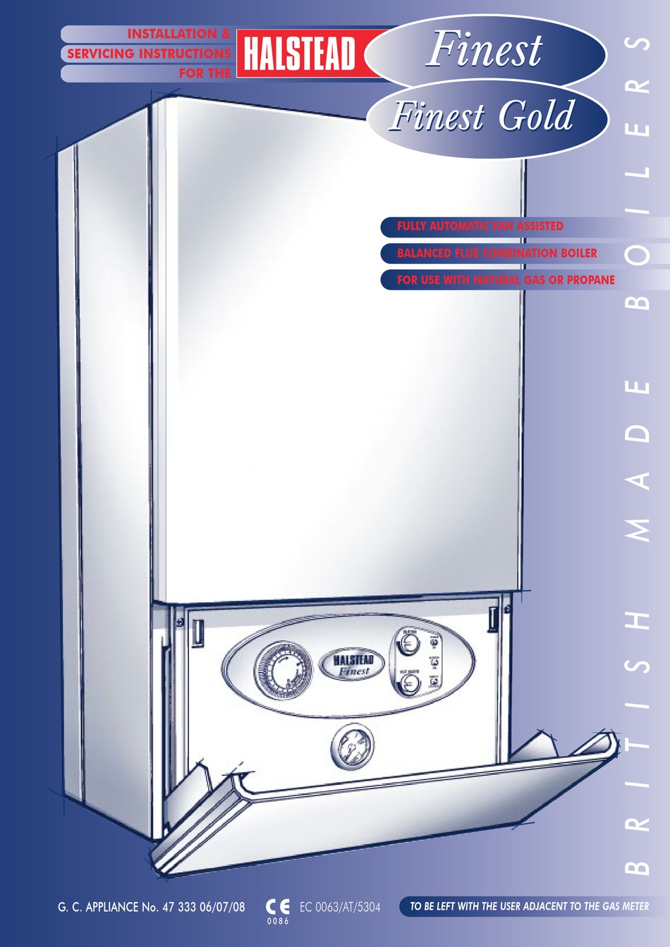 halstead combi boiler