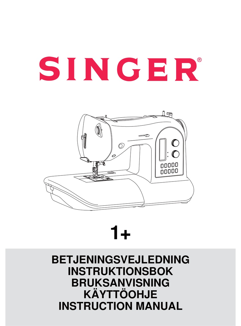 Af Knaphuller - Singer 1+ Instruction Manual 80] | ManualsLib