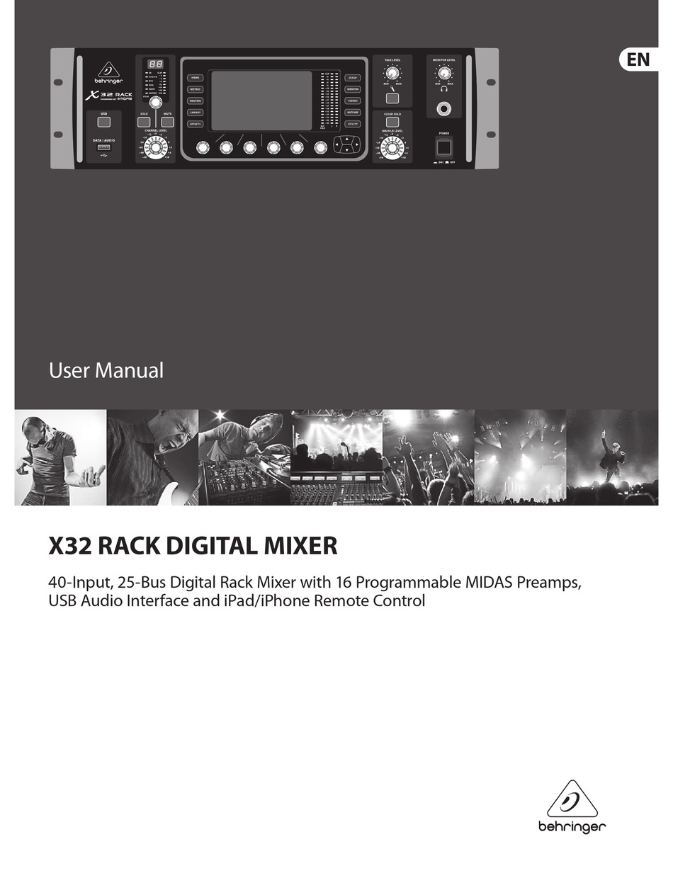 behringer x32 usb output routing