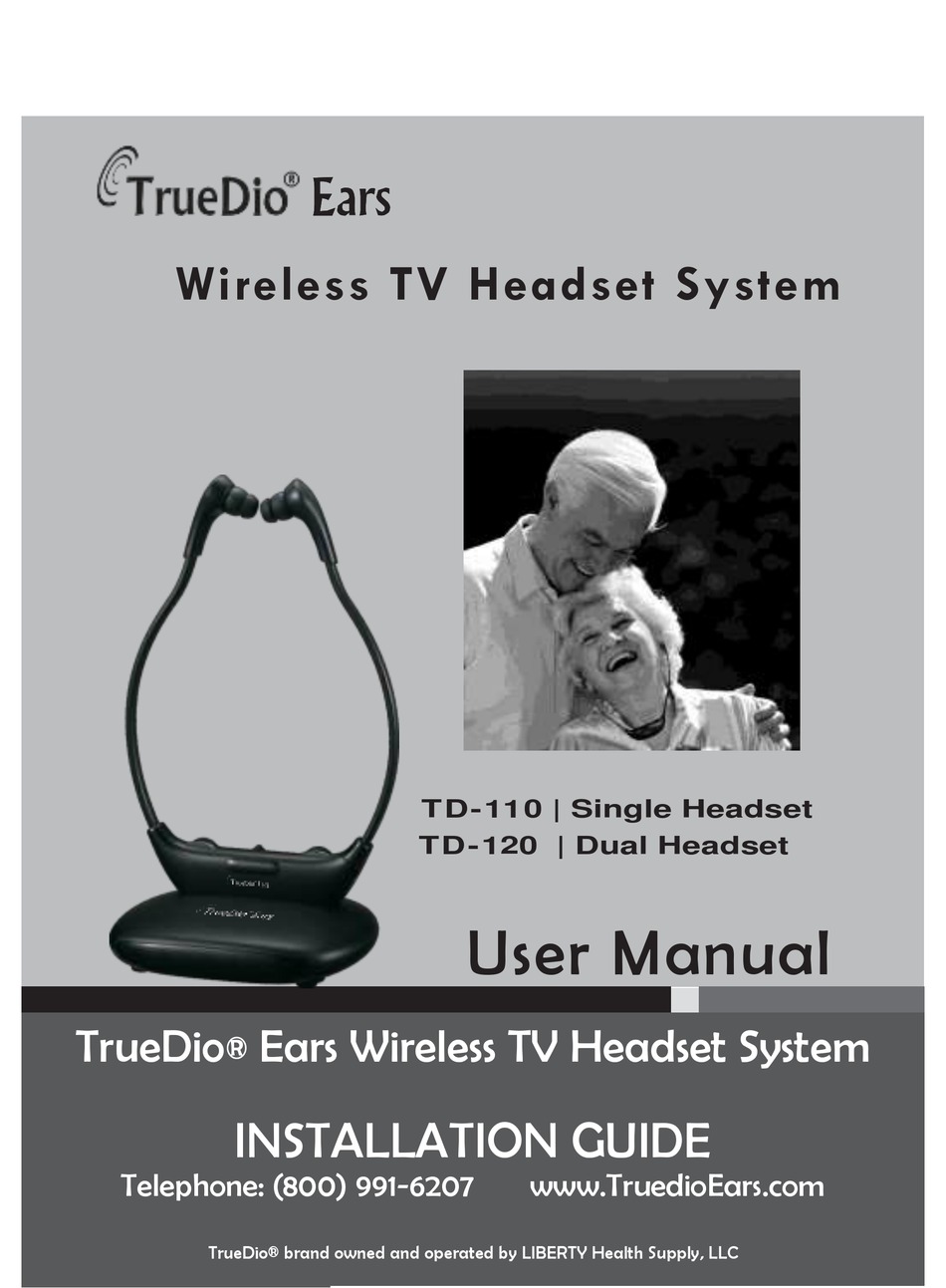 TRUEDIO EARS TD 110 USER MANUAL Pdf Download ManualsLib