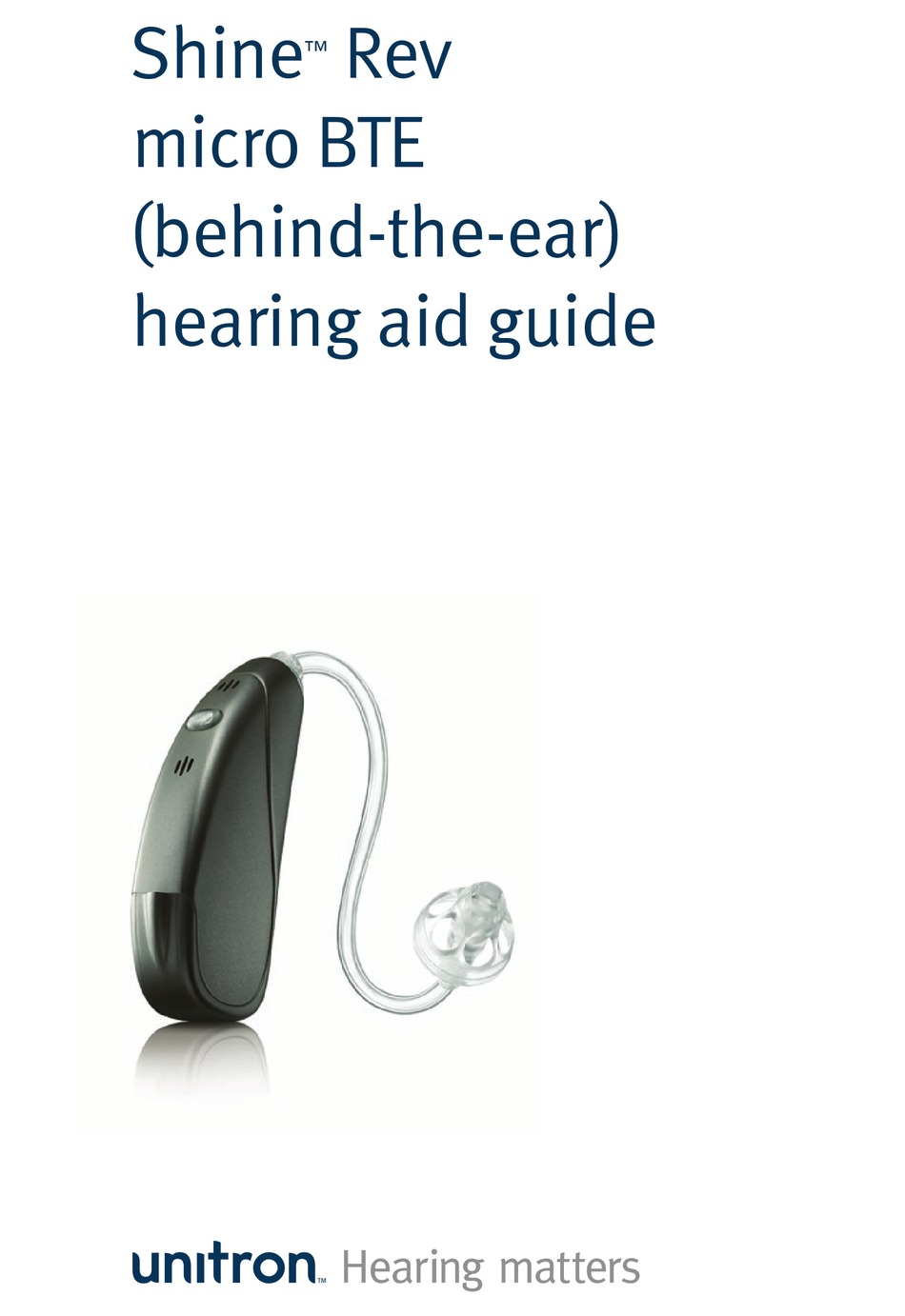 UNITRON SHINE USER MANUAL Pdf Download ManualsLib