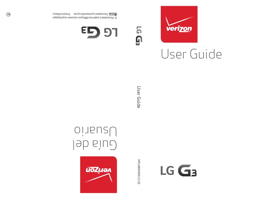 LG G3 USER MANUAL Pdf Download ManualsLib