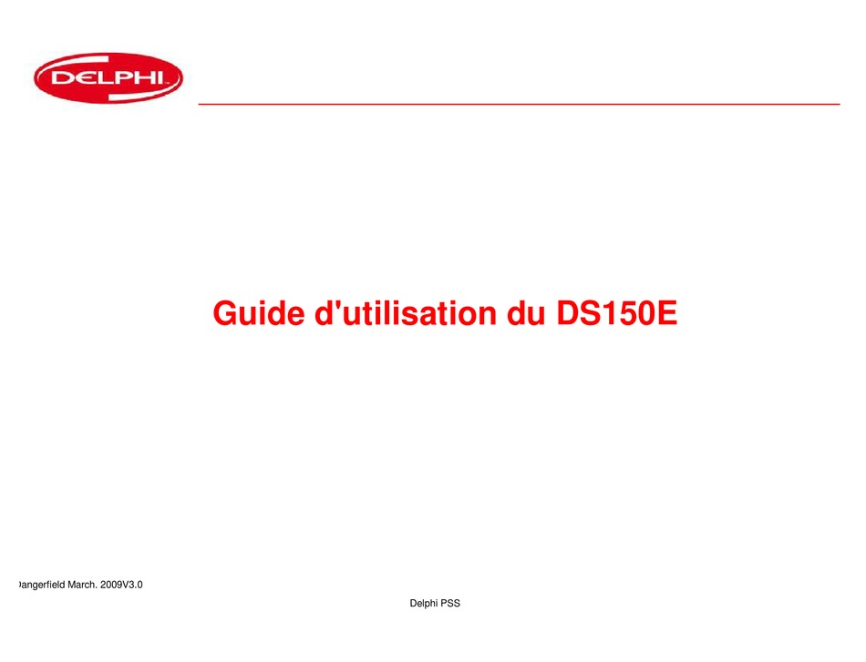 delphi ds150e installation instructions