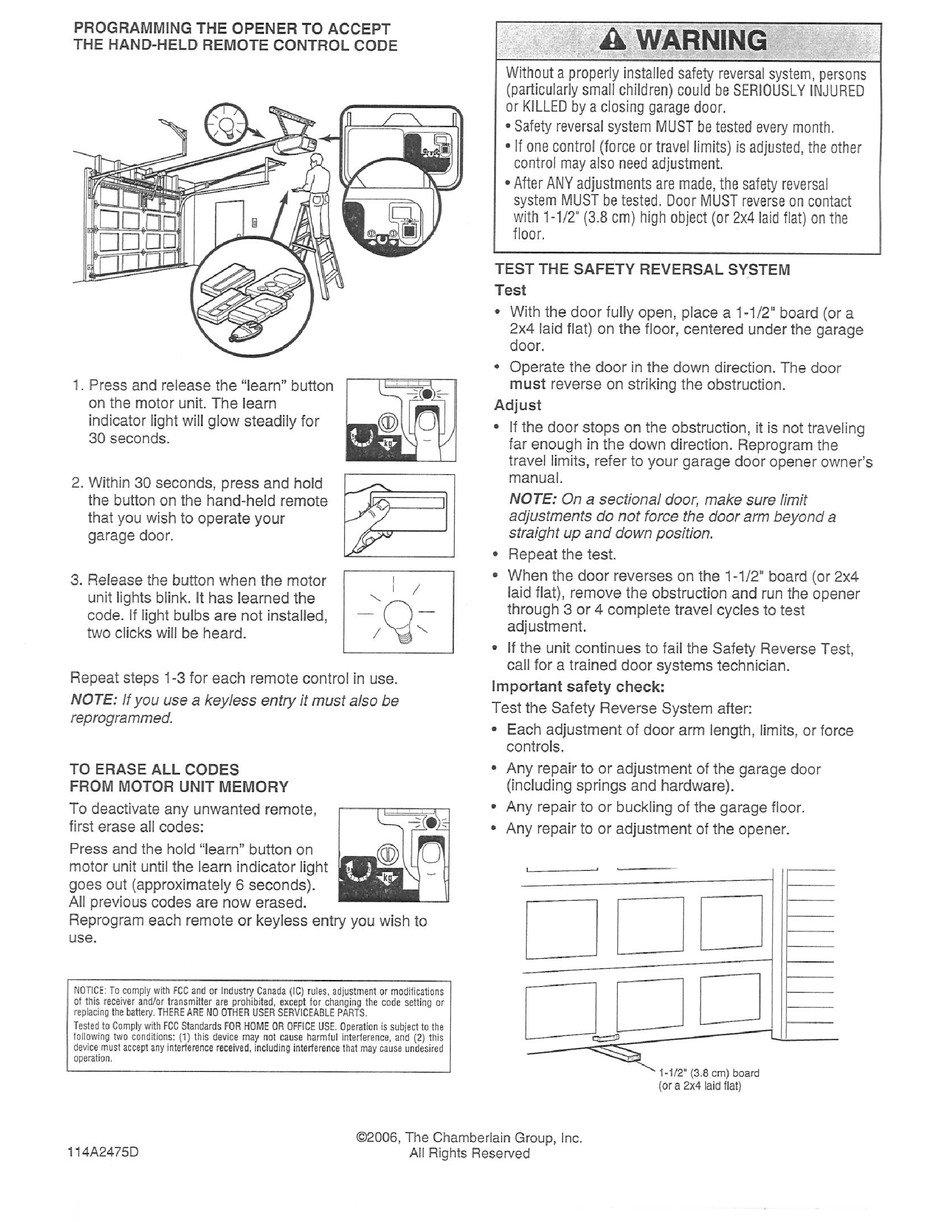 chamberlain-garage-door-opener-quick-start-manual-pdf-download-manualslib