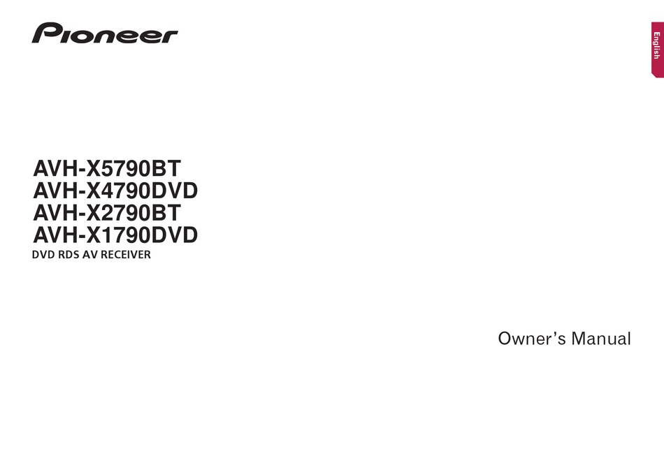 PIONEER AVH-X5790BT OWNER'S MANUAL Pdf Download | ManualsLib
