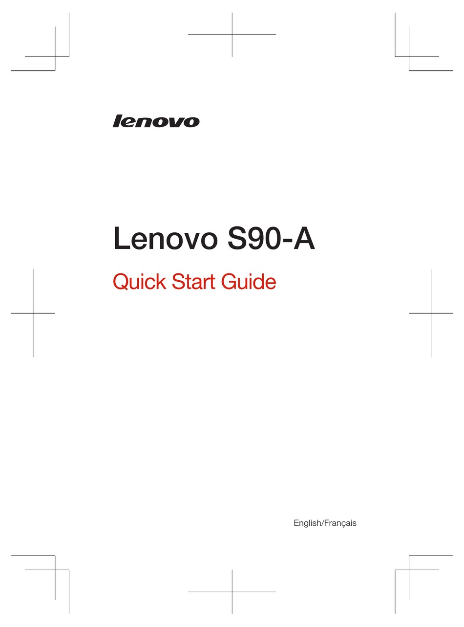 LENOVO S90-A QUICK START MANUAL Pdf Download | ManualsLib