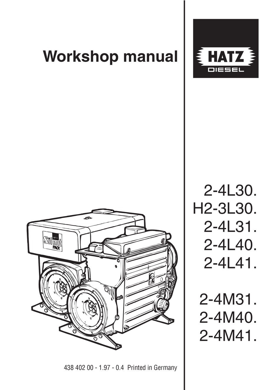 hatz 3l41c parts manual