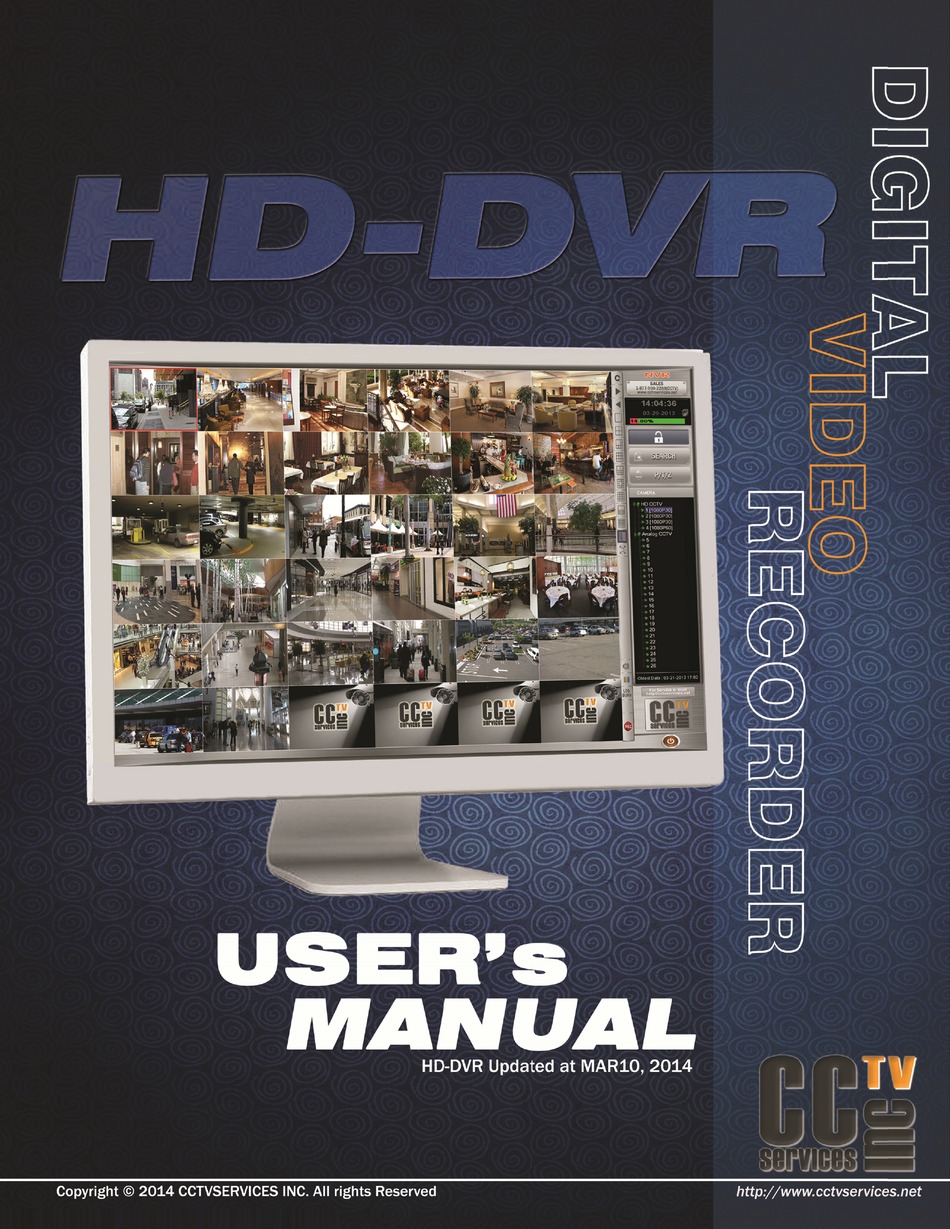CCTV SERVICES HDDVR USER MANUAL Pdf Download ManualsLib