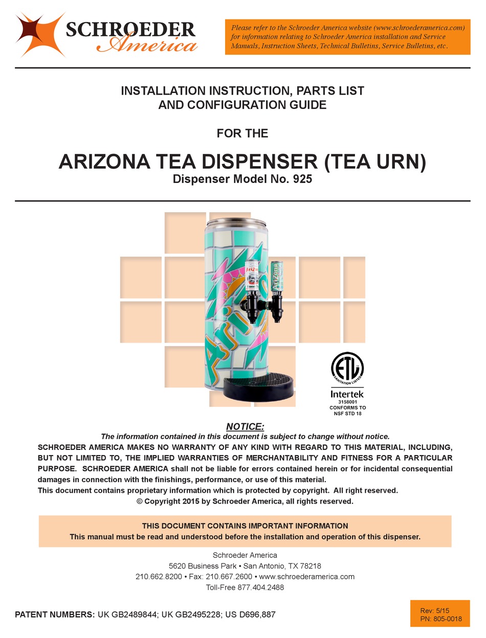 https://data2.manualslib.com/first-image/i19/92/9161/916072/schroeder-america-arizona-tea-dispenser-925.jpg