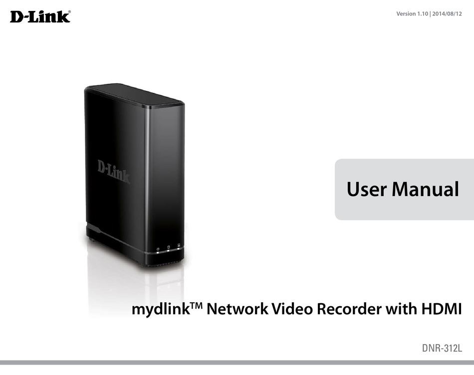 D-Link Systems DNR-312L mydlink NVR with HDMI Output Black 