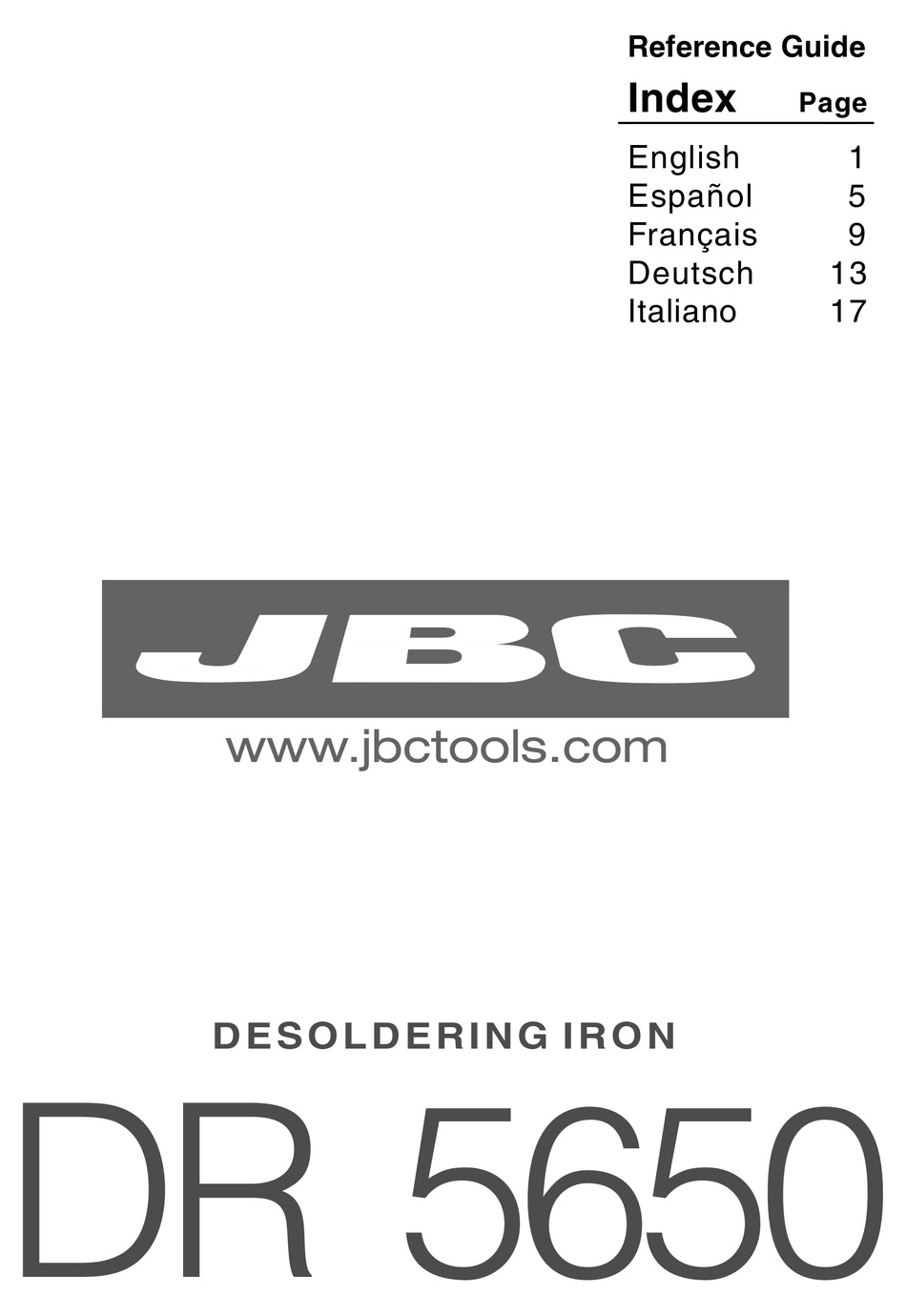 JBC DR 5650 REFERENCE MANUAL Pdf Download | ManualsLib