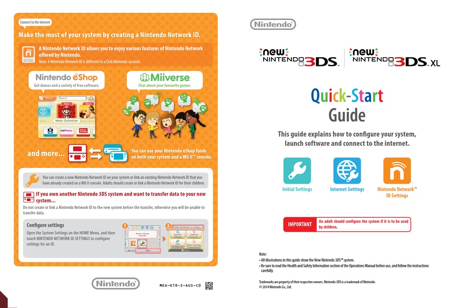 NINTENDO 3DS QUICK START MANUAL Pdf Download ManualsLib