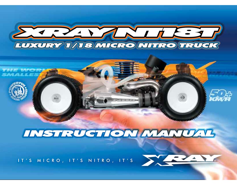 XRAY NT18T INSTRUCTION MANUAL Pdf Download ManualsLib