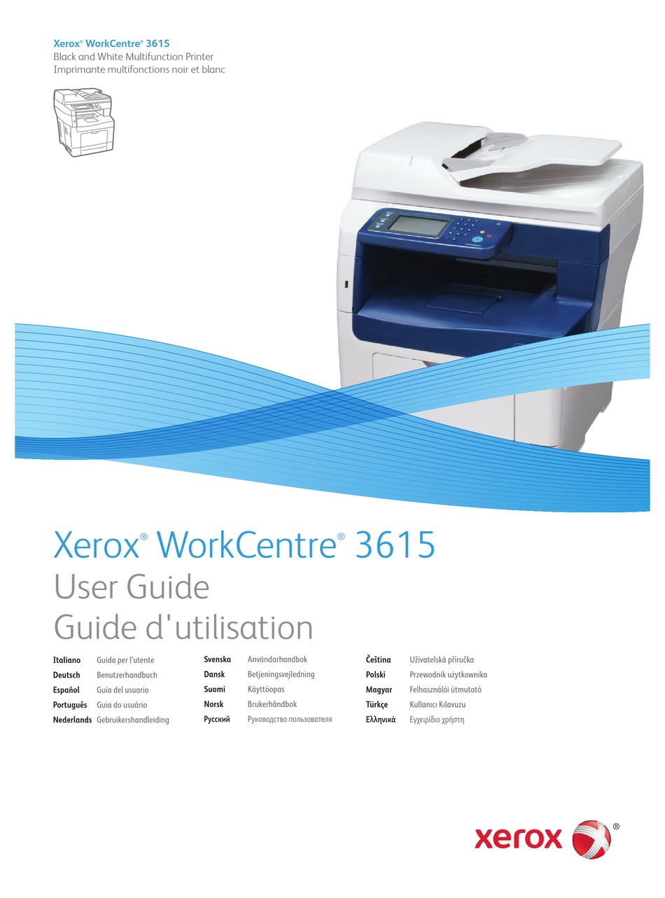 Xerox workcentre 3615 программа для сканирования