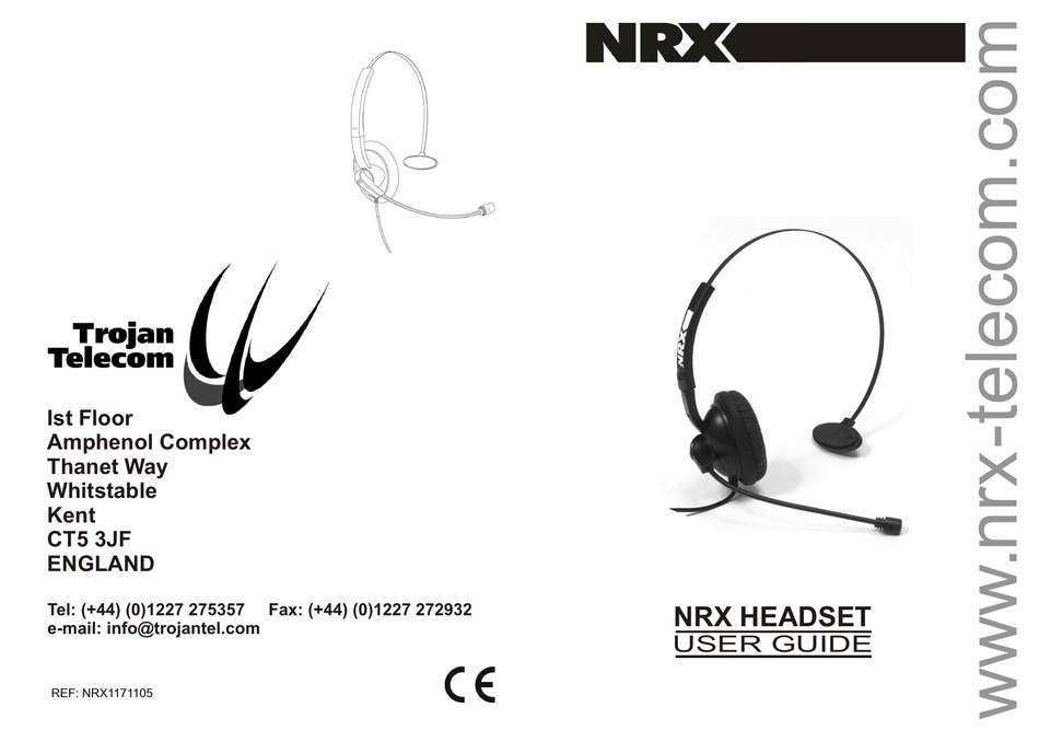 TROJAN NRX USER MANUAL Pdf Download ManualsLib