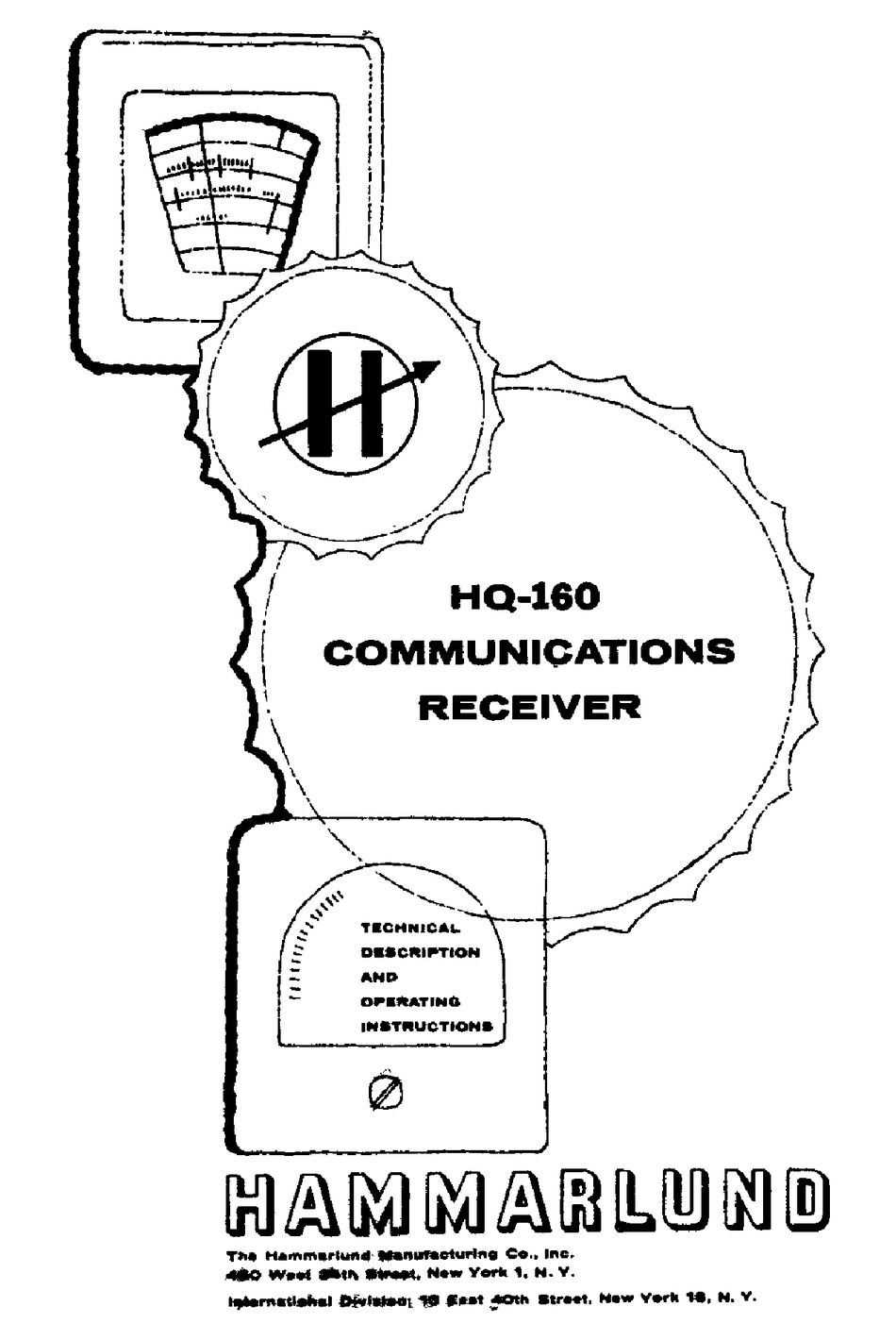 HAMMARLUND HQ-160 INSTRUCTION AND SERVICE INFORMATION Pdf Download