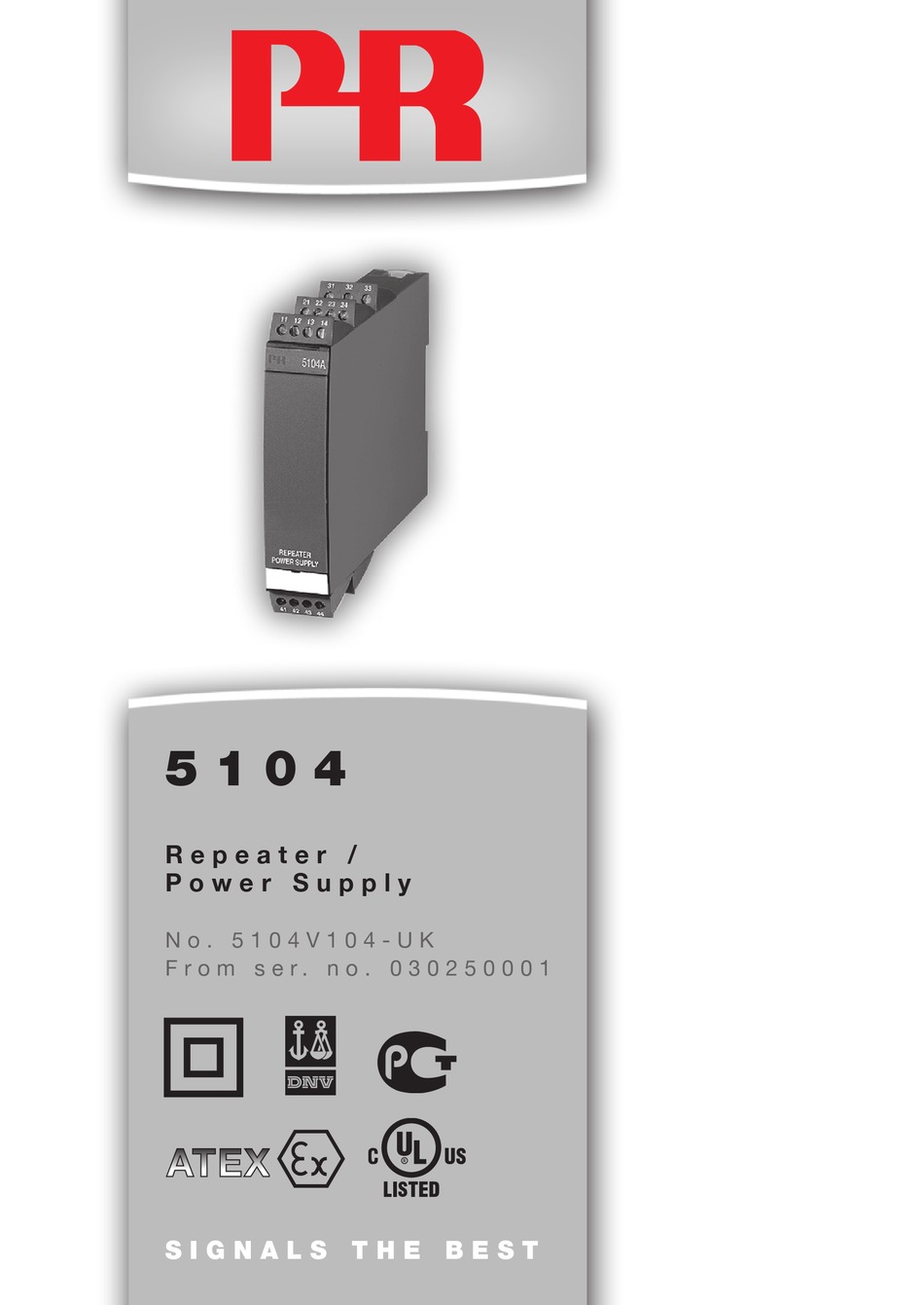 PR 5104 USER MANUAL Pdf Download | ManualsLib