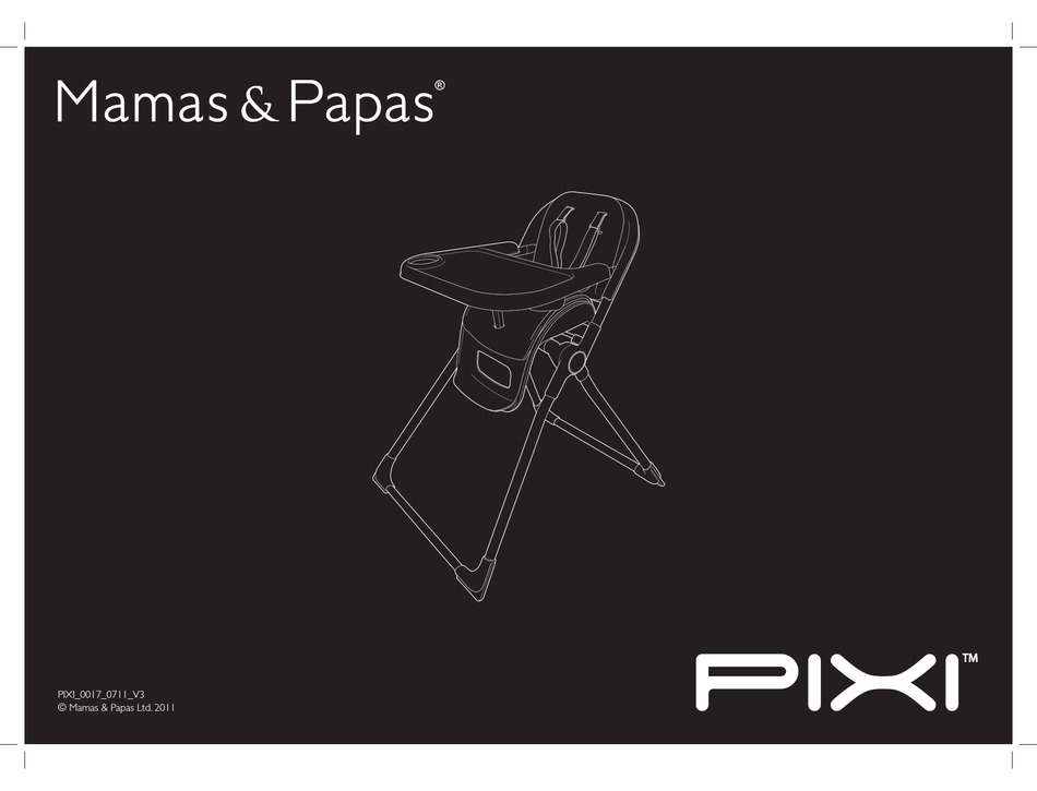 mamas and papas snax highchair instructions