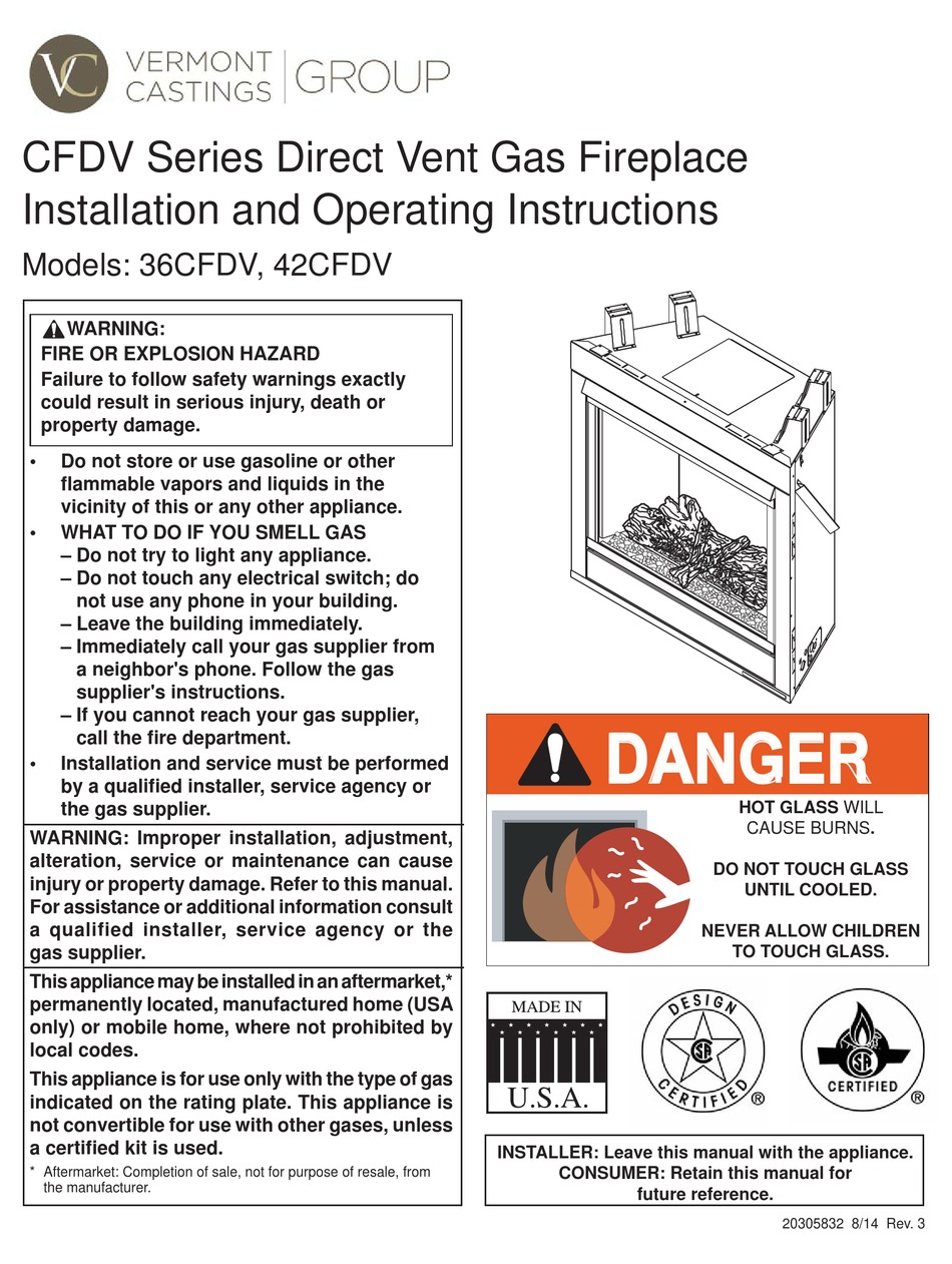 Operation And Indications-Ecologic Control System - Vermont Castings 36CFDV  Installation And Operating Instructions Manual [Page 40] | ManualsLib
