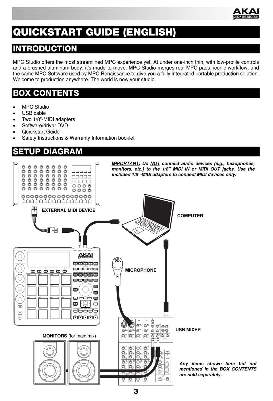 akai mpc studio manual