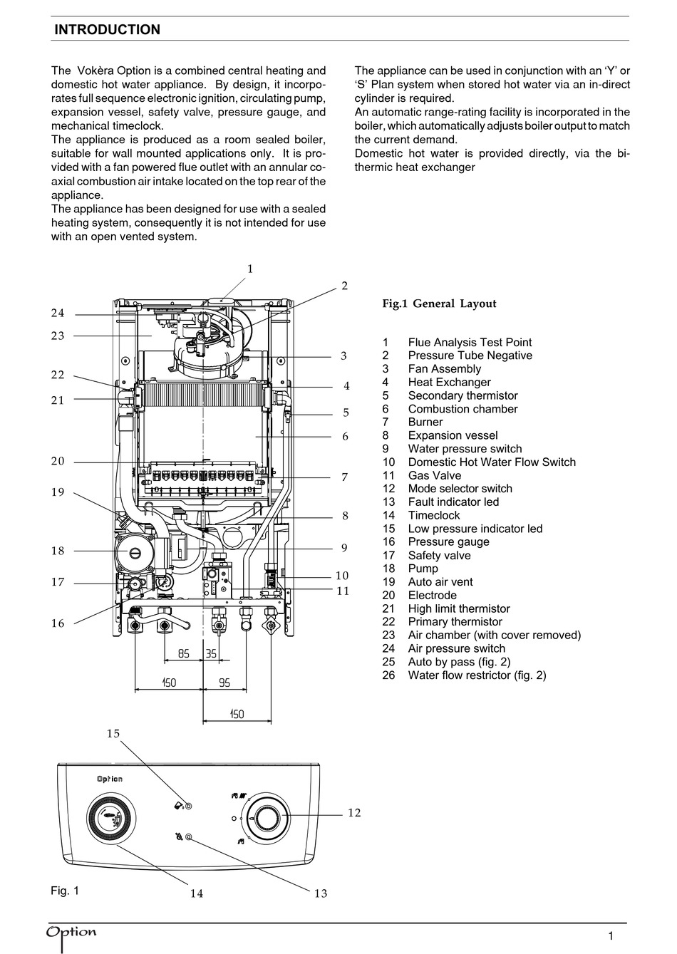 vokera boiler yellow light