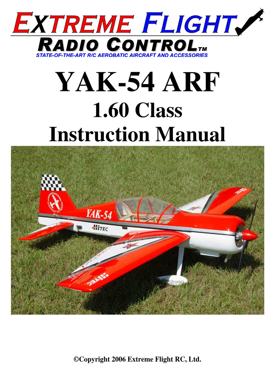 Extreme flight yak 54 88 Clearance